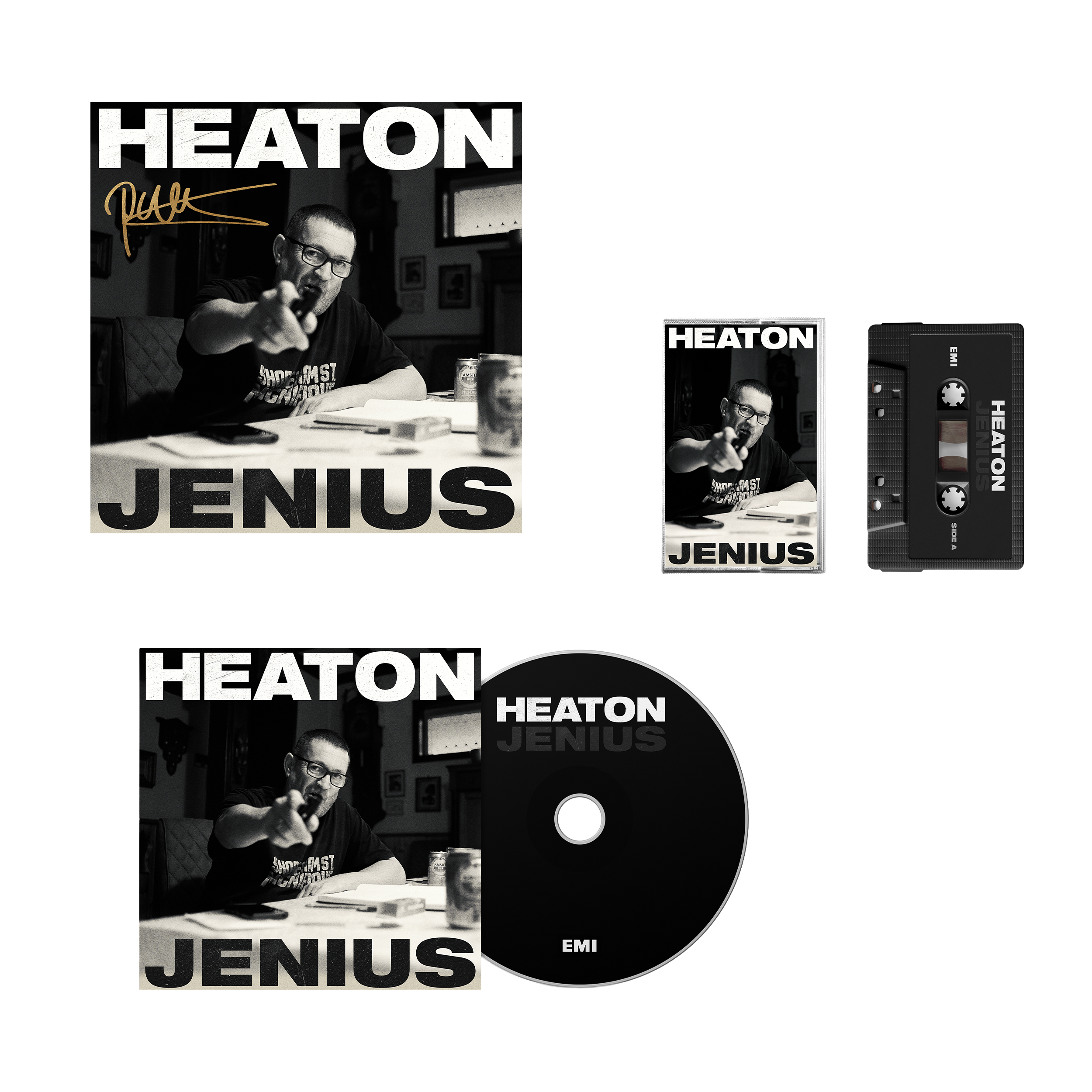 Standard CD + Cassette + Signed Art Card