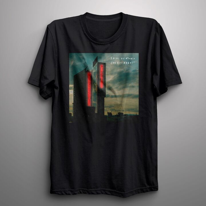 Paul Heaton - Black Manchester Calling Print T-Shirt